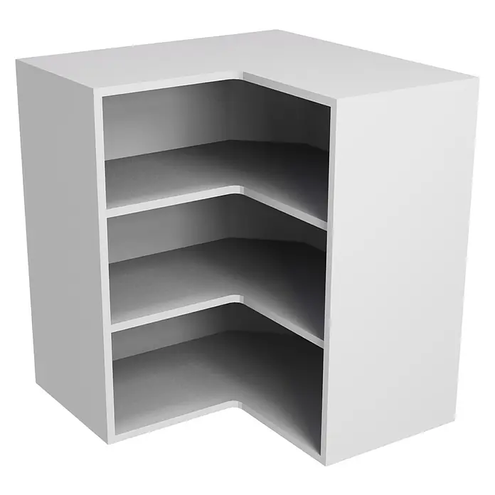 Armario alto esquinero casco - L x An x Al: 33 x 63 x 70 cm - Vista angular