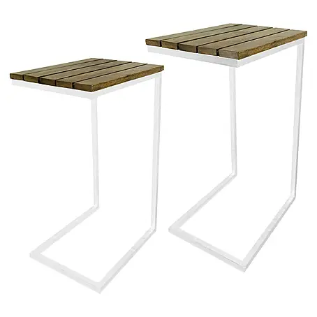 Mesa auxiliar de jardín Gaspard