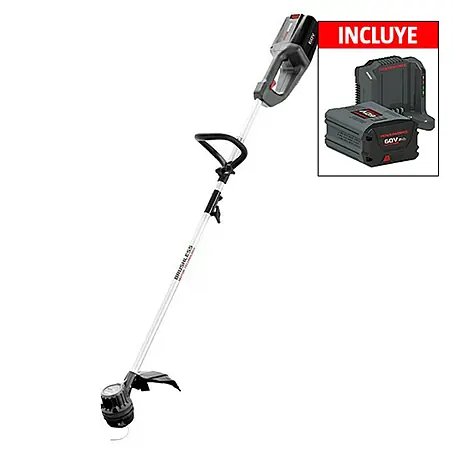 Powerworks  Recortabordes de batería P60LT