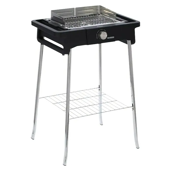 Severin Električni roštilj PG 8124 Style Evo S - 2,5 kW, Dimenzija rešetke za pečenje: 41,5 x 24 cm - Dijagonalni pogled