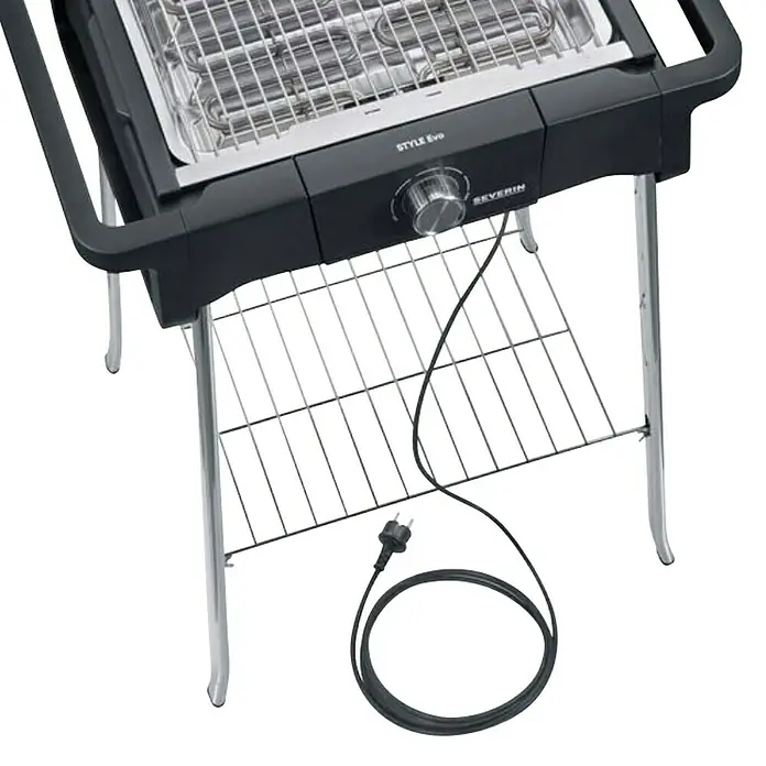 Severin Električni roštilj PG 8124 Style Evo S - 2,5 kW, Dimenzija rešetke za pečenje: 41,5 x 24 cm - Detaljan prikaz