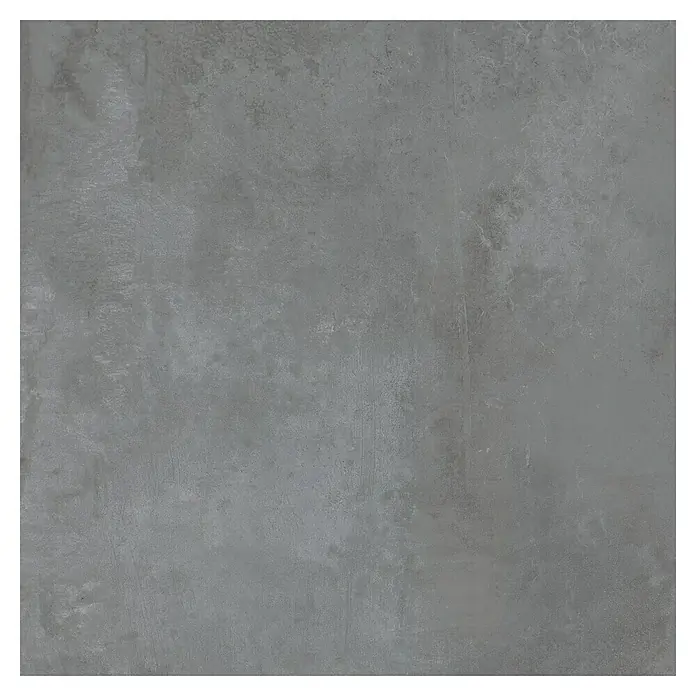 Feinsteinzeugfliese Beton Plus - 60 x 60 cm, Anthrazit, Matt - Vorderansicht