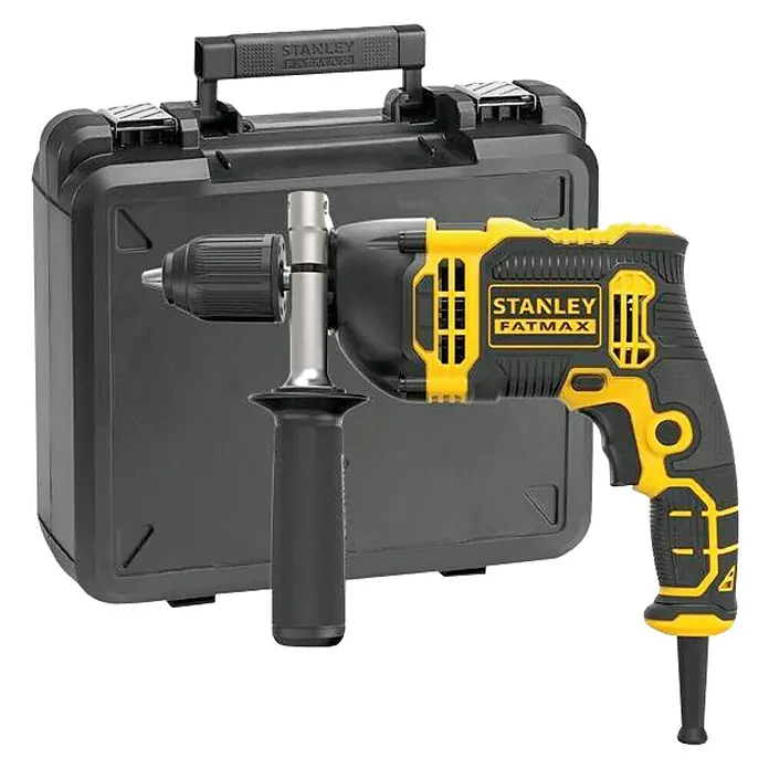 Stanley FatMax Taladro percutor FMEH750K-QS con maletín - 750 W, 0 r.p.m. - 3.200 r.p.m.