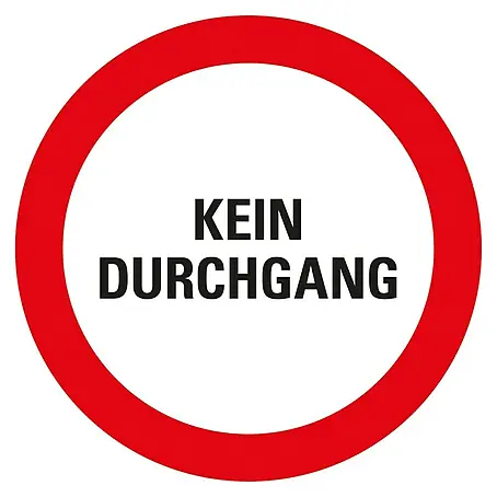 Pickup  Verbotsschild
