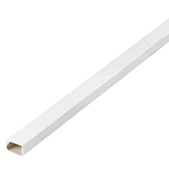 Inofix Canaleta para cables adhesiva - L x An x Al: 200 x 1,2 x 0,7 cm, Blanco