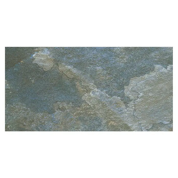 Decocer by Cinca Feinsteinzeugfliese Splash Azur - 30 x 60 cm, Blaugrau, Glänzend - Draufsicht