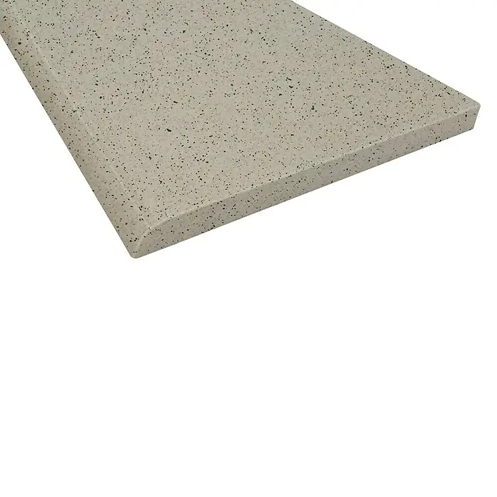Sockelfliese Cefalu - 10 x 30 cm, Grau, Matt - Detailaufnahme