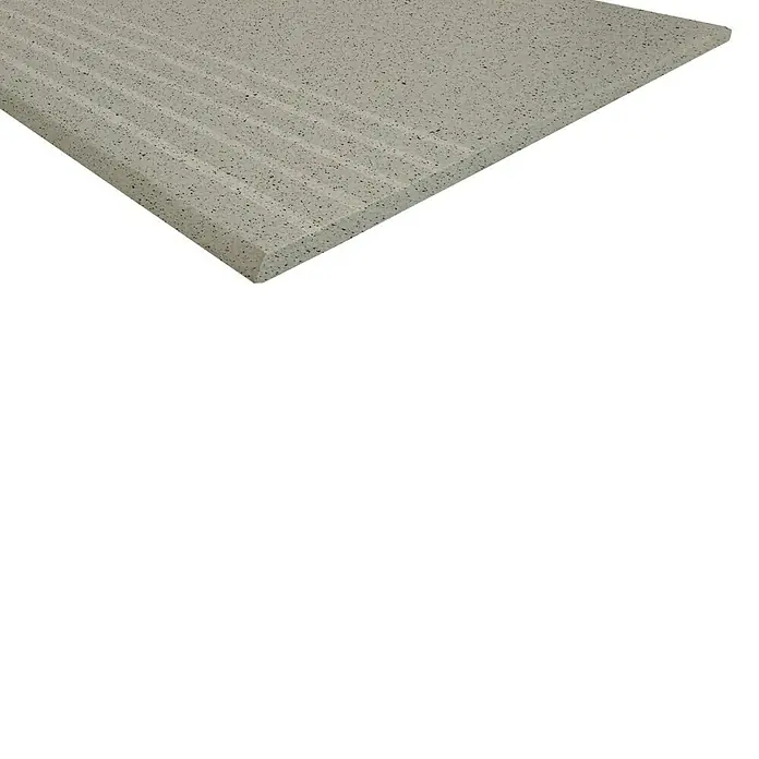 Stufen- & Abdeckplatte Cefalu - 30 x 30 cm, Grau, Matt - Detailaufnahme