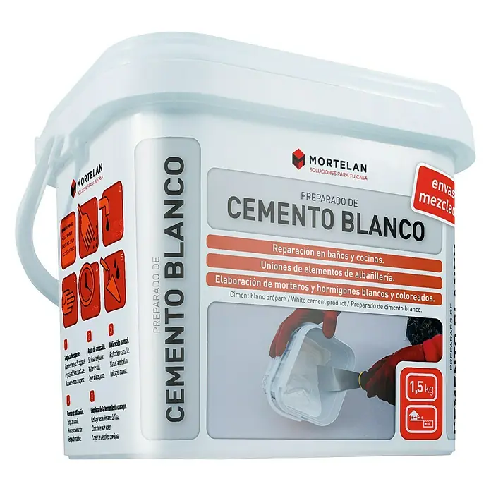 Gecol Cemento blanco Mortelan - 1,5 kg