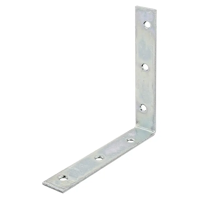 Stabilit Escuadra de silla - 125 x 22 x 125 mm, 1 ud., Acero, Zincado - Vista angular