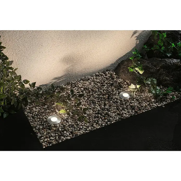Paulmann Plug & Shine LED-Gartenspot-Set - 3 x 2,5 W, 24 V, IP65, Höhe: 90 mm - Stimmungsaufnahme