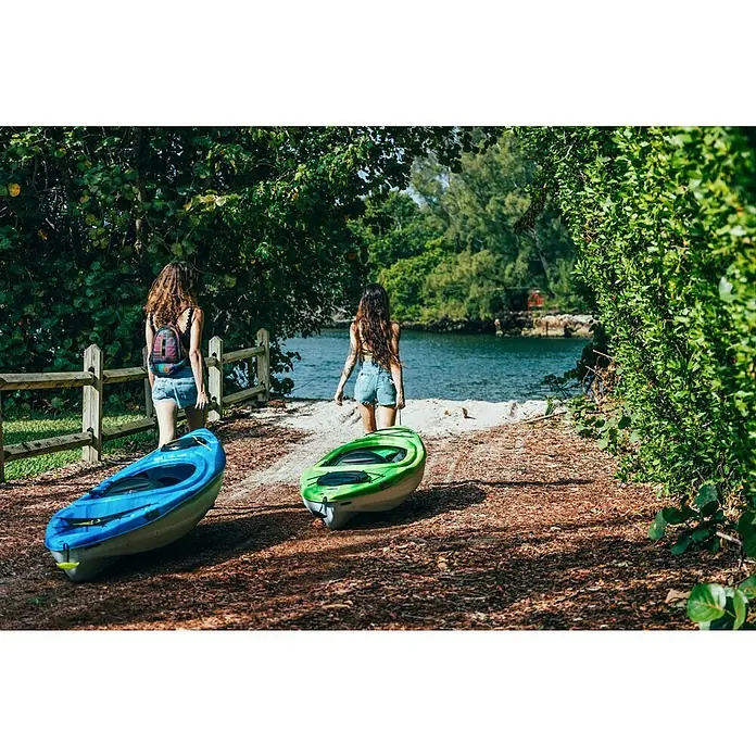 Pelican Kajak Argo 100X - L x B: 305 x 71 cm, Tragkraft: 125 kg, Geeignet für: 1 Person - Anwendungsbeispiel