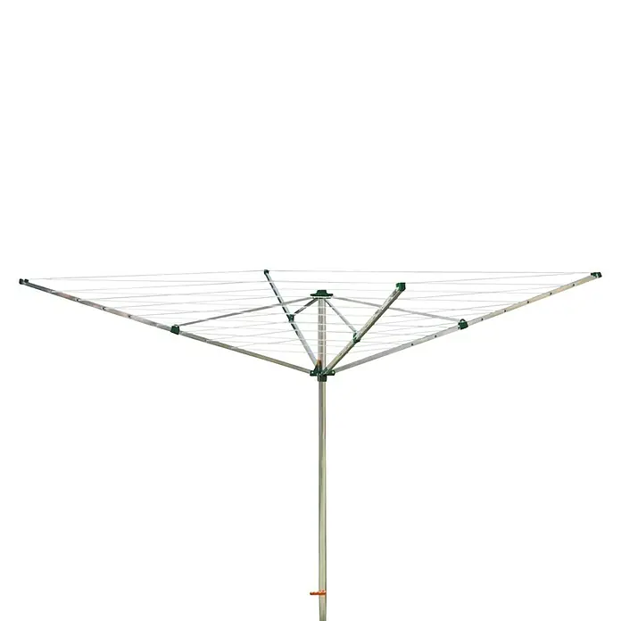 Juwel Stalak za sušenje rublja s navlakom PRIMA PLUS 600 - Aluminij, Promjer: 300 cm - Pogled sprijeda