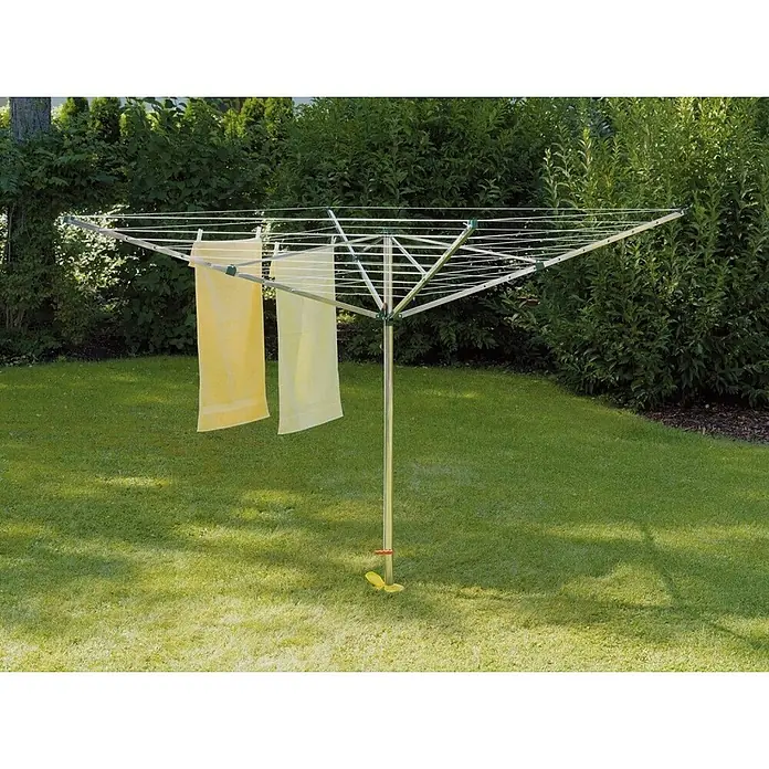Juwel Stalak za sušenje rublja s navlakom PRIMA PLUS 600 - Aluminij, Promjer: 300 cm - Živopisni prikaz