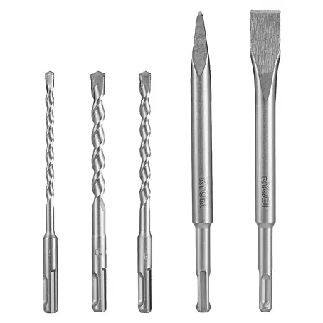 Ryobi  SDS-plus boor- en beitelset RAKSP05