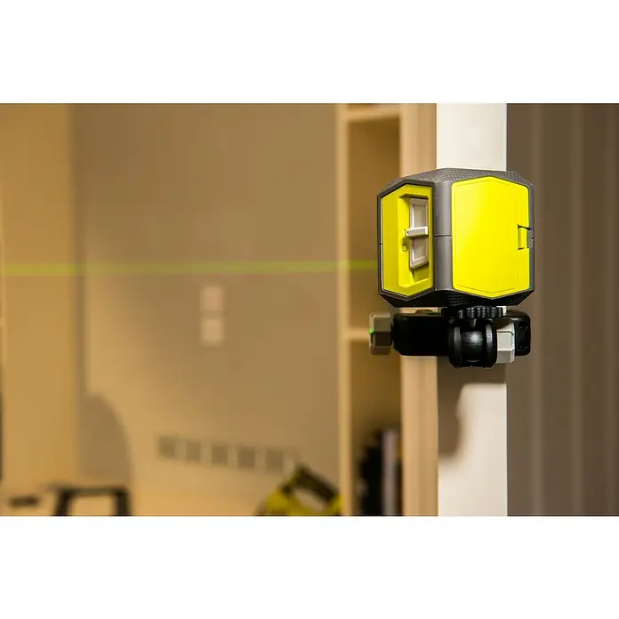 Ryobi Kreuzlinienlaser RBCLLG1 - Max. Arbeitsbereich: 15 m - Stimmungsaufnahme