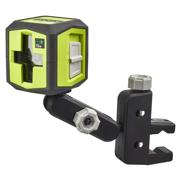 Ryobi Kreuzlinienlaser RBCLLG1 - Max. Arbeitsbereich: 15 m - Diagonale Ansicht