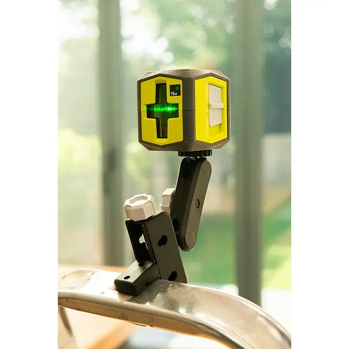Ryobi Kreuzlinienlaser RBCLLG1 - Max. Arbeitsbereich: 15 m - Stimmungsaufnahme
