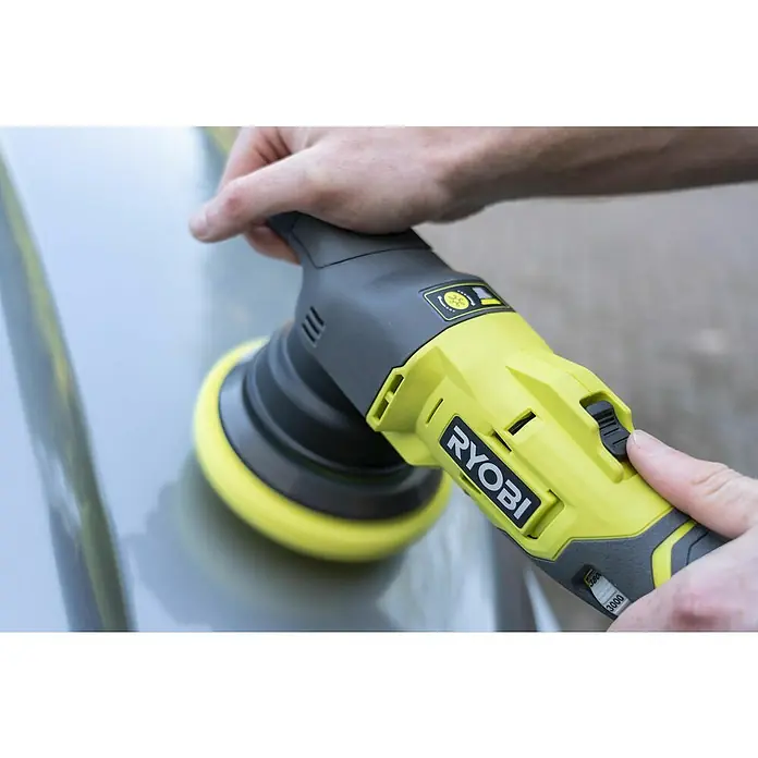 Ryobi ONE+ Akku-Exzenterschleifer R18P-0 - 18 V, Ohne Akku, 125 mm - Anwendungsbeispiel