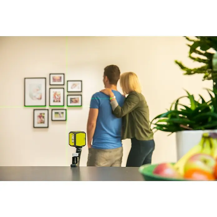 Ryobi Kreuzlinienlaser RBCLLG1 - Max. Arbeitsbereich: 15 m - Anwendungsbeispiel