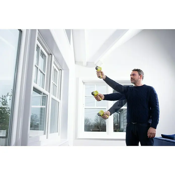 Ryobi Infrarot-Thermometer RBIRT08 - Messbereich: -50 °C bis +500 °C - Anwendungsbeispiel