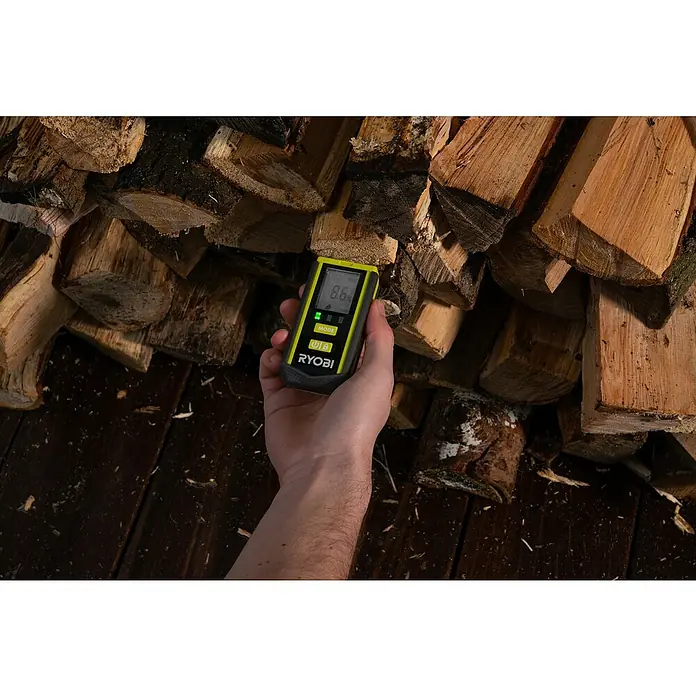 Ryobi Feuchtigkeitsmessgerät RBPINMM1 - Geeignet für: Baumaterialien/Holz - Anwendungsbeispiel