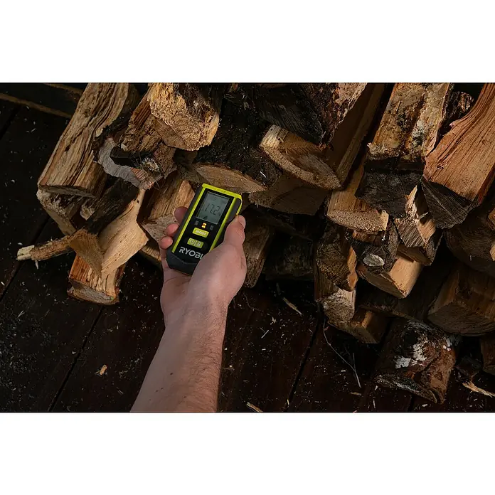 Ryobi Feuchtigkeitsmessgerät RBPINMM1 - Geeignet für: Baumaterialien/Holz - Anwendungsbeispiel