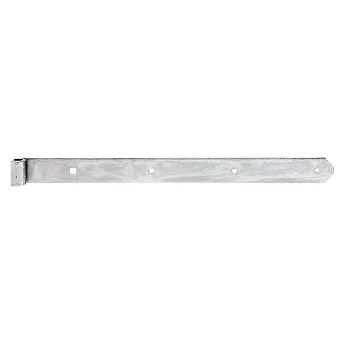 Stabilit Pernio bisagra - L x An: 500 x 40 mm, Espesor: 5 mm, Zincado - Vista descendente