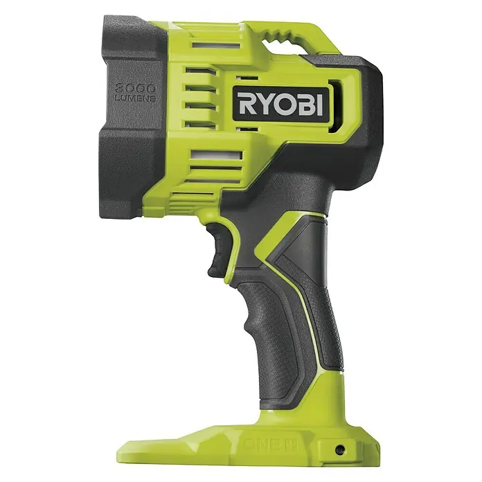 Ryobi ONE+ LED-Akkustrahler RLS18-0 - 18 V, Ohne Akku, 3.000 lm - Linke Seitenansicht