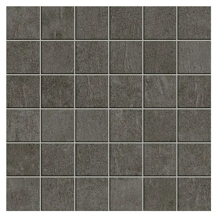Mosaikfliese Draft - 30 x 30 cm, Dark, Matt - Draufsicht