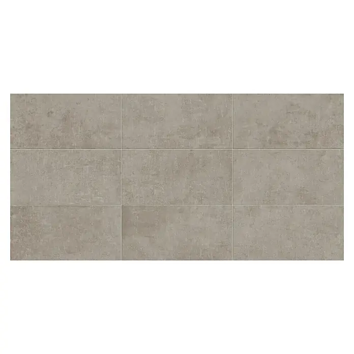 Feinsteinzeugfliese Draft - 60 x 120 cm, Grey, Matt - Draufsicht