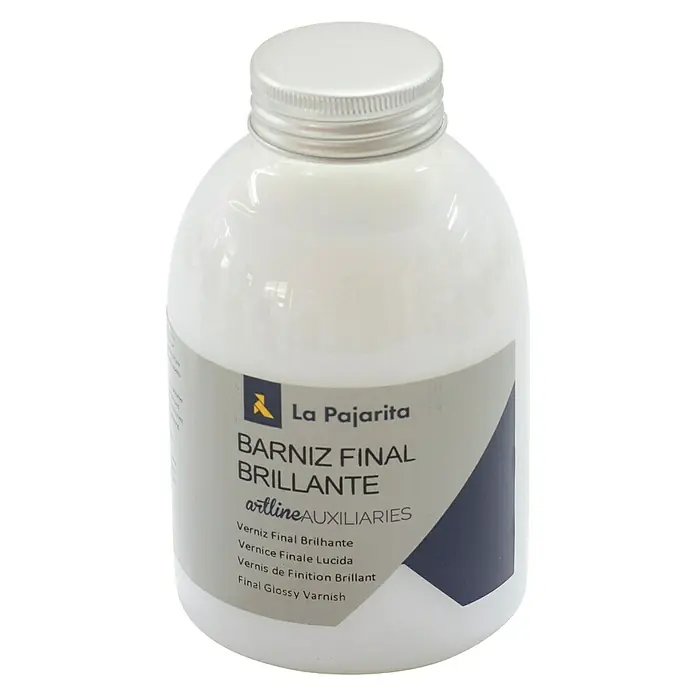 La Pajarita Barniz Final brillante - Incoloro, 500 ml, Brillante
