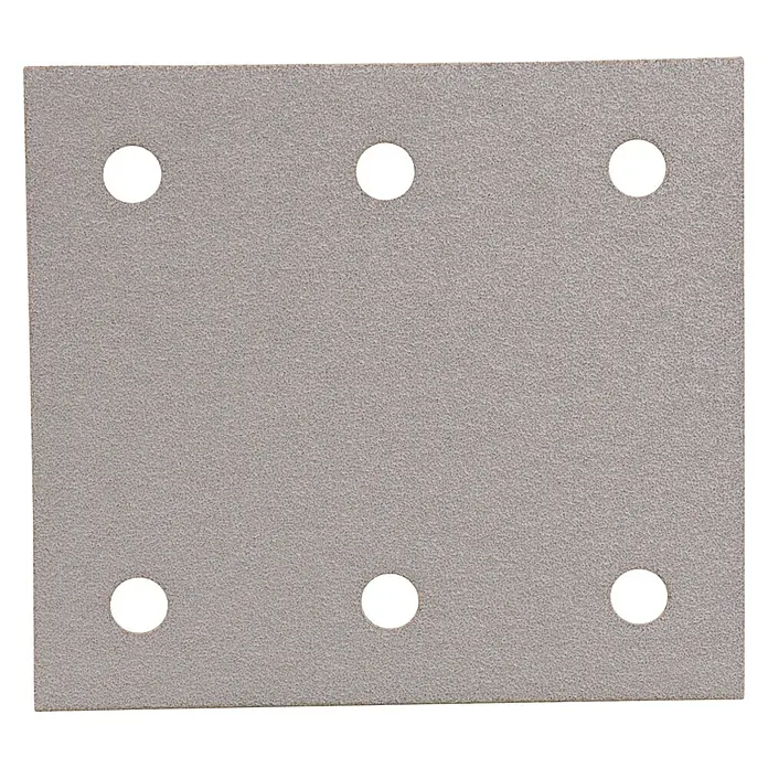 Makita Schuurbladen White Velcro 102 x 114 - Korreling: 120, 10 st., Geperforeerd - Vooraanzicht