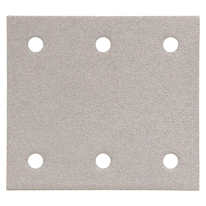 Makita Schuurbladen White Velcro 102 x 114 - Korreling: 100, 10 st., Geperforeerd - Vooraanzicht