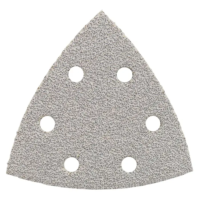 Makita Schuurbladen 94 mm white velcro - Korreling: 40, 10 st., Geperforeerd - Vooraanzicht