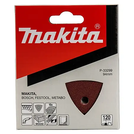Makita  Schuurbladen 94 mm red velcro