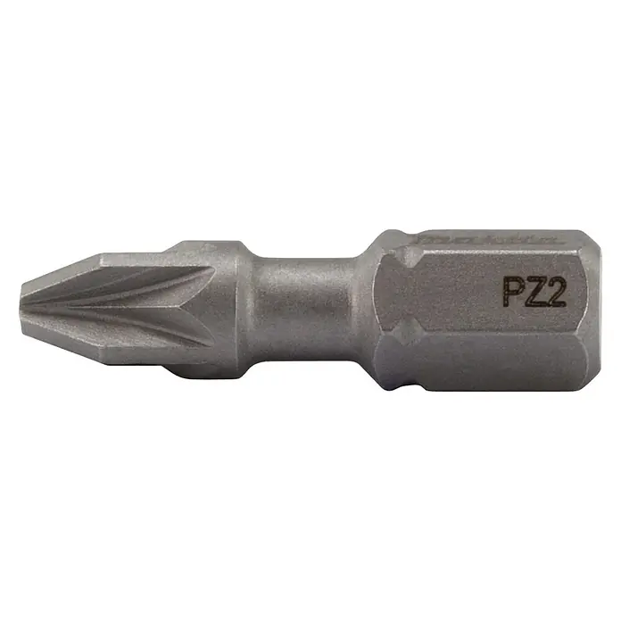Makita Bit Pozidriv Torsion - 25 mm, PZ 2 - Vooraanzicht
