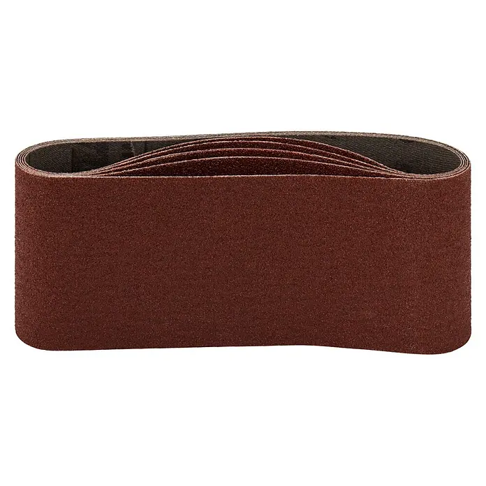 Makita Schuurband Red - 457 x 76 mm, Korreling: 60, 5 st. - Diagonaal zicht