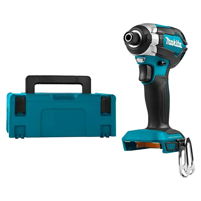 Makita Accuslagschroevendraaier DTD153ZJ - 18 V, Excl. accu, Onbelast toerental: 0 tpm - 3.400 tpm - Diagonaal zicht