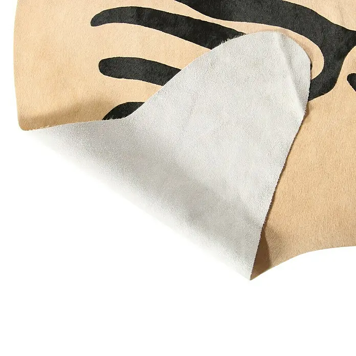Esbeco Deko-Kuhfell - Zebra, 100 % Echtfell, Fläche ca.: 3 m² - 4 m² - Detailaufnahme