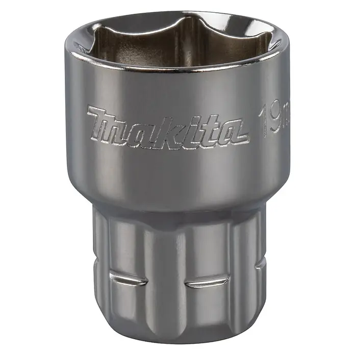 Makita Dopsleutelinzetstuk 6-GL - Sleutelbreedte: 19 mm - Vooraanzicht