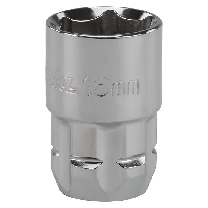 Makita Dopsleutelinzetstuk 6-GL - Sleutelbreedte: 16 mm - Vooraanzicht