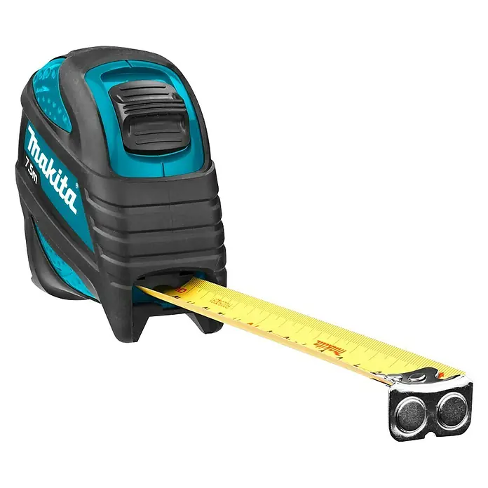 Makita Rolmaat - 7,5 m - Diagonaal zicht