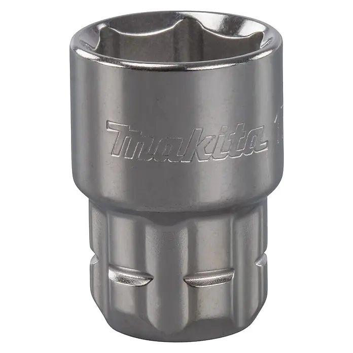 Makita Dopsleutelinzetstuk 6-GL - Sleutelbreedte: 17 mm - Vooraanzicht