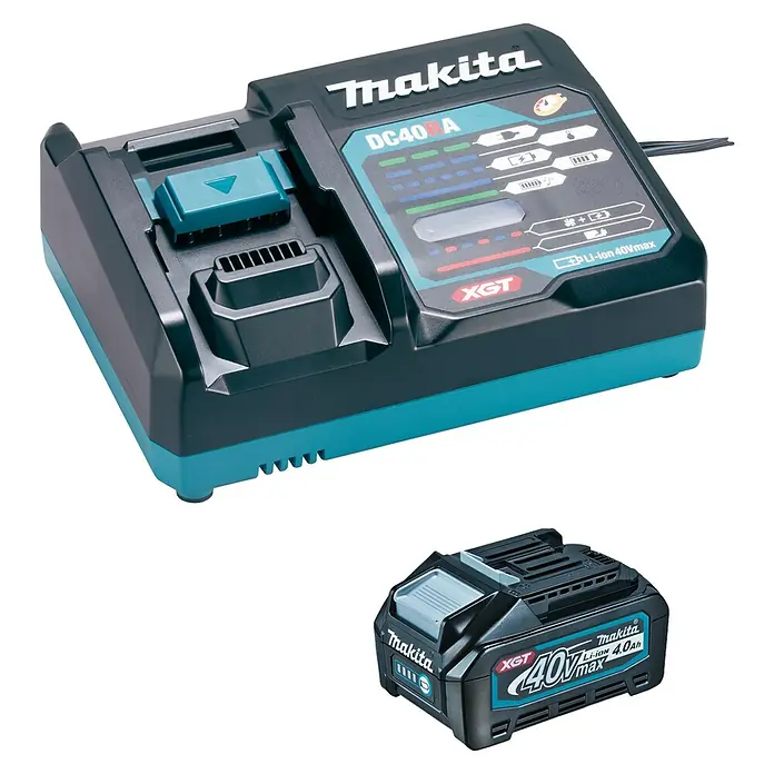 Makita Accu en lader Starterset XGT - 36 V, 1 accu, 4 Ah - Diagonaal zicht
