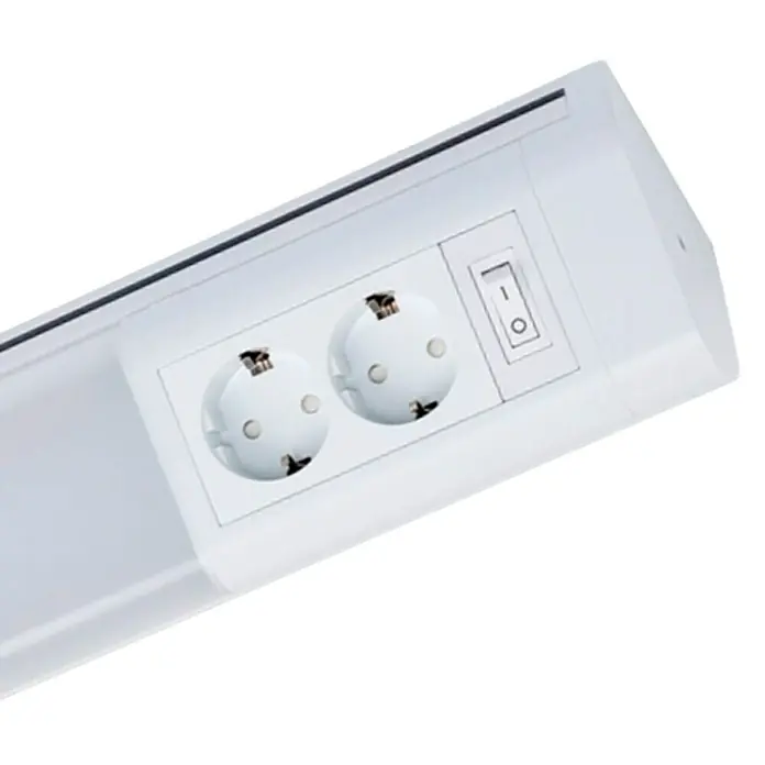Müller-Licht LED-Unterbauleuchte Melo Plug 50 dico white - 10 W, Ein-/Ausschalter, L x B x H: 50,1 x 8 x 8,5 cm, Weiß