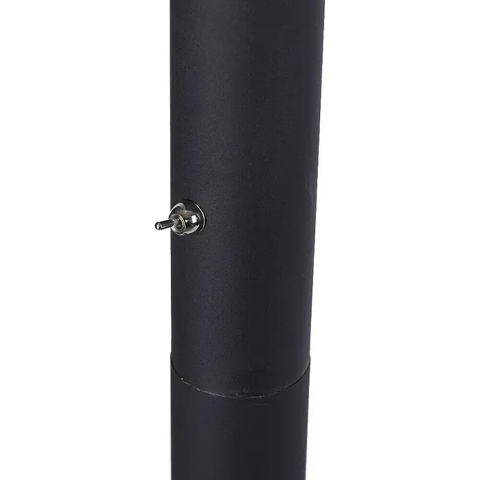 Lámpara de pie LED Maja - 21 W, Altura: 215 cm, Negro, Blanco cálido - Primer plano