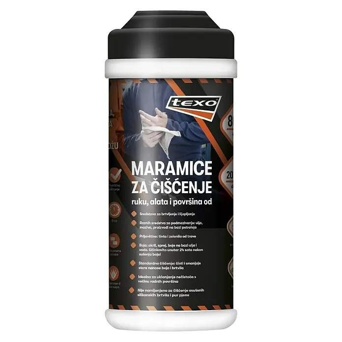 Texo Maramice za čišćenje - 80 kom - Pogled sprijeda
