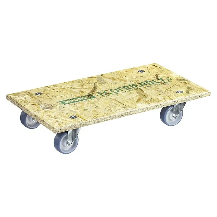 Wagner System Transportroller MM 1173 - L x B x H: 300 x 575 x 110 mm, Traglast: 250 kg - Diagonale Ansicht