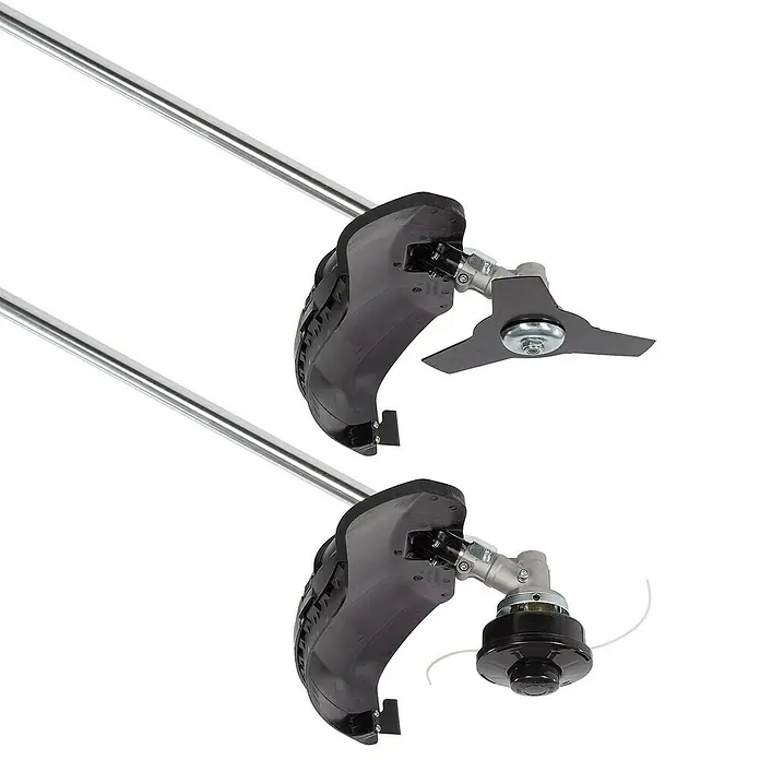 PowerPlus Multiherramienta POWEG8050 - Potencia de motor: 1,25 kW, Longitud de la cuchilla: 43 cm - Primer plano